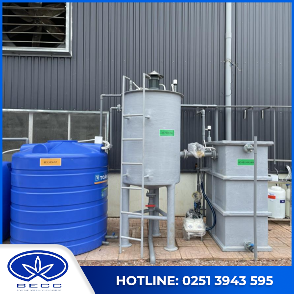 Thiết kế và thi công hệ thống xử lý nước thải nhà máy xi mạ công suất 500 lít/ngày  <BR>Công Ty TNHH Vina Sapphire Vina - Sapphire Co., Ltd